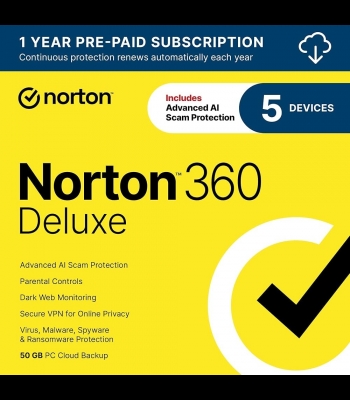 Buy Norton Security Deluxe 1 Year 5 Dev United States Software CD Key and Compare Prices