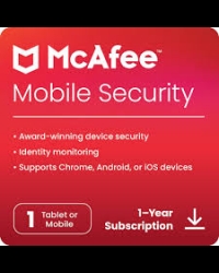 Buy McAfee Mobile Security 1 Device 1 Year Global Software CD Key and Compare Prices