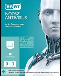 Buy Eset NOD32 Antivirus 1 Year 3 PC Global Software CD Key and Compare Prices