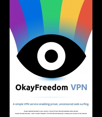 Buy OkayFreedom VPN Premium Unlimited Traffic 1 Year 1 Device CD Key and Compare Prices