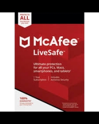 Buy McAfee LiveSafe 1 Dev Lifetime for Windows/MAC Global Software License CD Key and Compare Prices