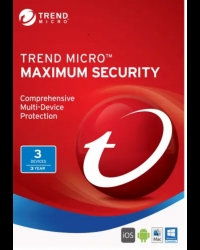 Buy Trend Micro Maximum Security 3 Devices 3 Years Global Software CD Key and Compare Prices