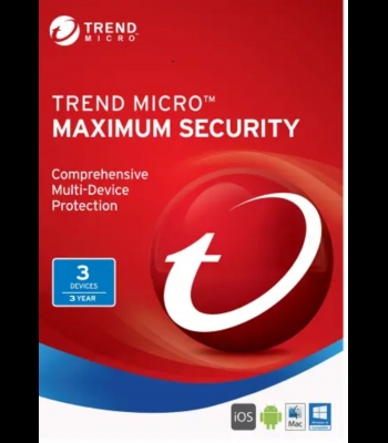 Buy Trend Micro Maximum Security 3 Devices 3 Years Global Software CD Key and Compare Prices