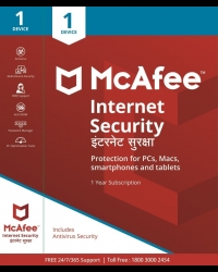 Buy McAfee Internet Security 2022 1 Year 5 Dev Global Software CD Key and Compare Prices