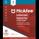 Buy McAfee Internet Security 2022 1 Year 5 Dev Global Software CD Key and Compare Prices