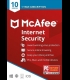 Buy McAfee Internet Security 10 Devices 1 Year Global Software CD Key and Compare Prices