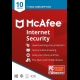 Buy McAfee Internet Security 10 Devices 1 Year Global Software CD Key and Compare Prices