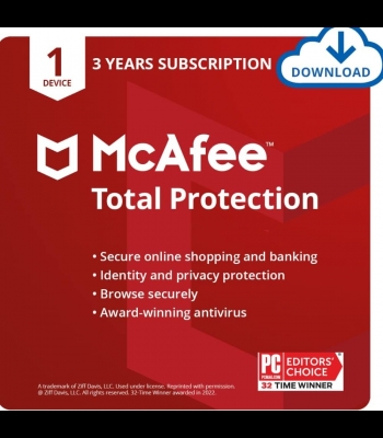 Buy McAfee Total Protection 2023 3 Years 1 Dev Global Software CD Key and Compare Prices