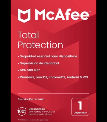 Buy Mcafee Total Protection 1 Year 5 Dev Global Software CD Key and Compare Prices