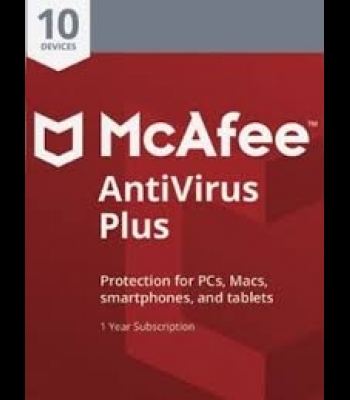 Buy Mcafee Antivirus Plus 1 Year 10 Devices Global Software CD Key and Compare Prices