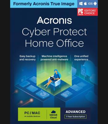 Buy Acronis Cyber Protect Home Office Advanced 250 GB Cloud Storage 5 Device 1 Year Acronis CD Key and Compare Prices
