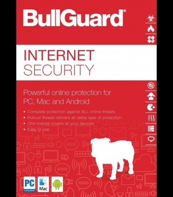 Buy BullGuard Internet Security 3 Devices, 1 Year - PC, Android, Mac BullGuard Key CD Key and Compare Prices 