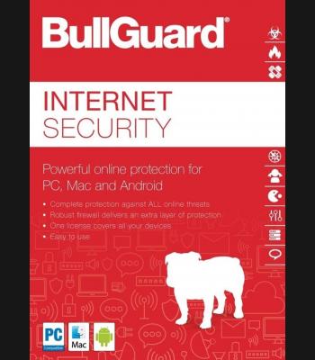 Buy BullGuard Internet Security 5 Devices, 3 Years - PC, Android, Mac BullGuard Key CD Key and Compare Prices 