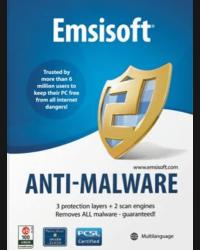 Buy Emsisoft Anti-Malware 1 Device 1 Year Key CD Key and Compare Prices