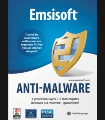 Buy Emsisoft Anti-Malware 1 Device 1 Year Key CD Key and Compare Prices 