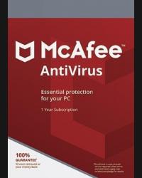 Buy McAfee AntiVirus 1 Device 1 Year McAfee CD Key and Compare Prices