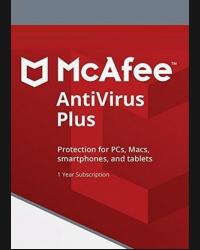 Buy McAfee AntiVirus Plus 1 Device, 1 Year PC, Android, Mac, iOS McAfee CD Key and Compare Prices