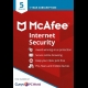 Buy McAfee Internet Security - 1 Year - 5 Devices CD Key and Compare Prices