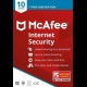 Buy McAfee Internet Security 2020 10 Devices 1 Year CD Key and Compare Prices