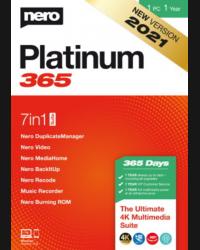 Buy Nero Platinum 365 2021 - 1 PC 1 Year CD Key and Compare Prices