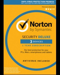 Buy Norton Security Deluxe - 3 Device - 1 Year - Norton Key CD Key and Compare Prices