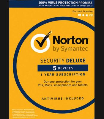 Buy Norton Security Deluxe - 5 Device - 1 Year - Norton Key CD Key and Compare Prices 