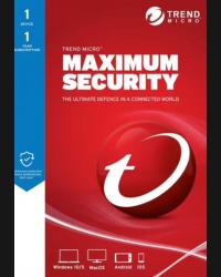 Buy Trend Micro Maximum Security 1 Device 1 Year Key CD Key and Compare Prices