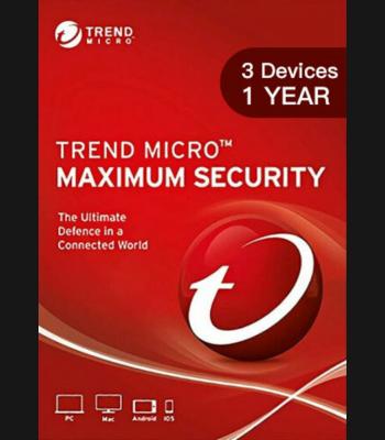 Buy Trend Micro Maximum Security 3 Device 1 Year Key CD Key and Compare Prices
