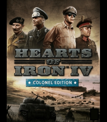 Buy Hearts of Iron IV: Colonel Edition CD Key and Compare Prices 