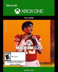 Buy Madden NFL 20 (Standard Edition) (Xbox One) Xbox Live CD Key and Compare Prices