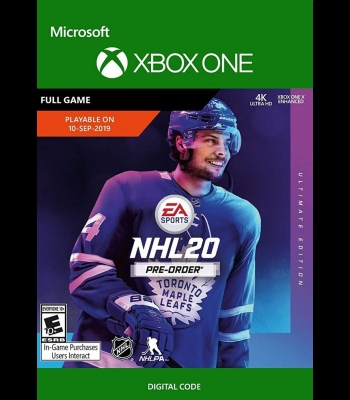 Buy NHL 20: Ultimate Edition (Xbox One) Xbox Live CD Key and Compare Prices
