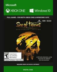 Buy Sea of Thieves: Anniversary Edition (PC/Xbox One) Xbox CD Key and Compare Prices