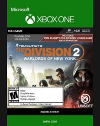Buy The Division 2 - Warlords of New York Edition XBOX LIVE CD Key and Compare Prices
